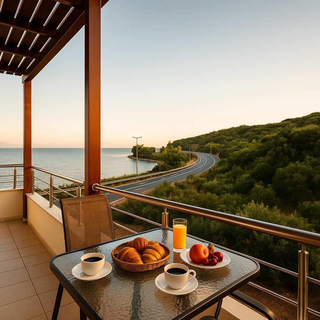 Villa Armonia - Beachfront Majestic Retreat Petalídhion Екстериор снимка